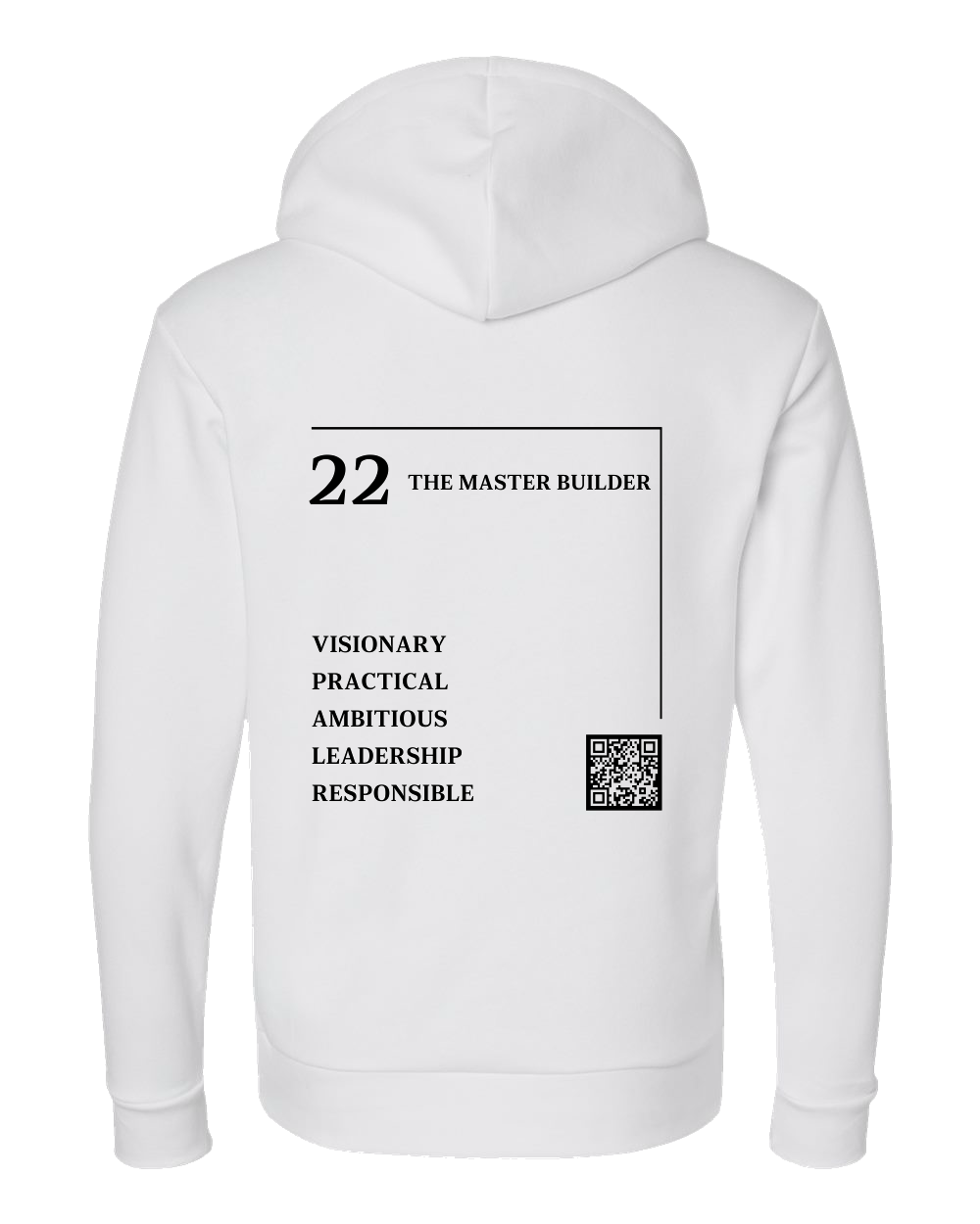 22 – The Master Builder Numerology Hoodie