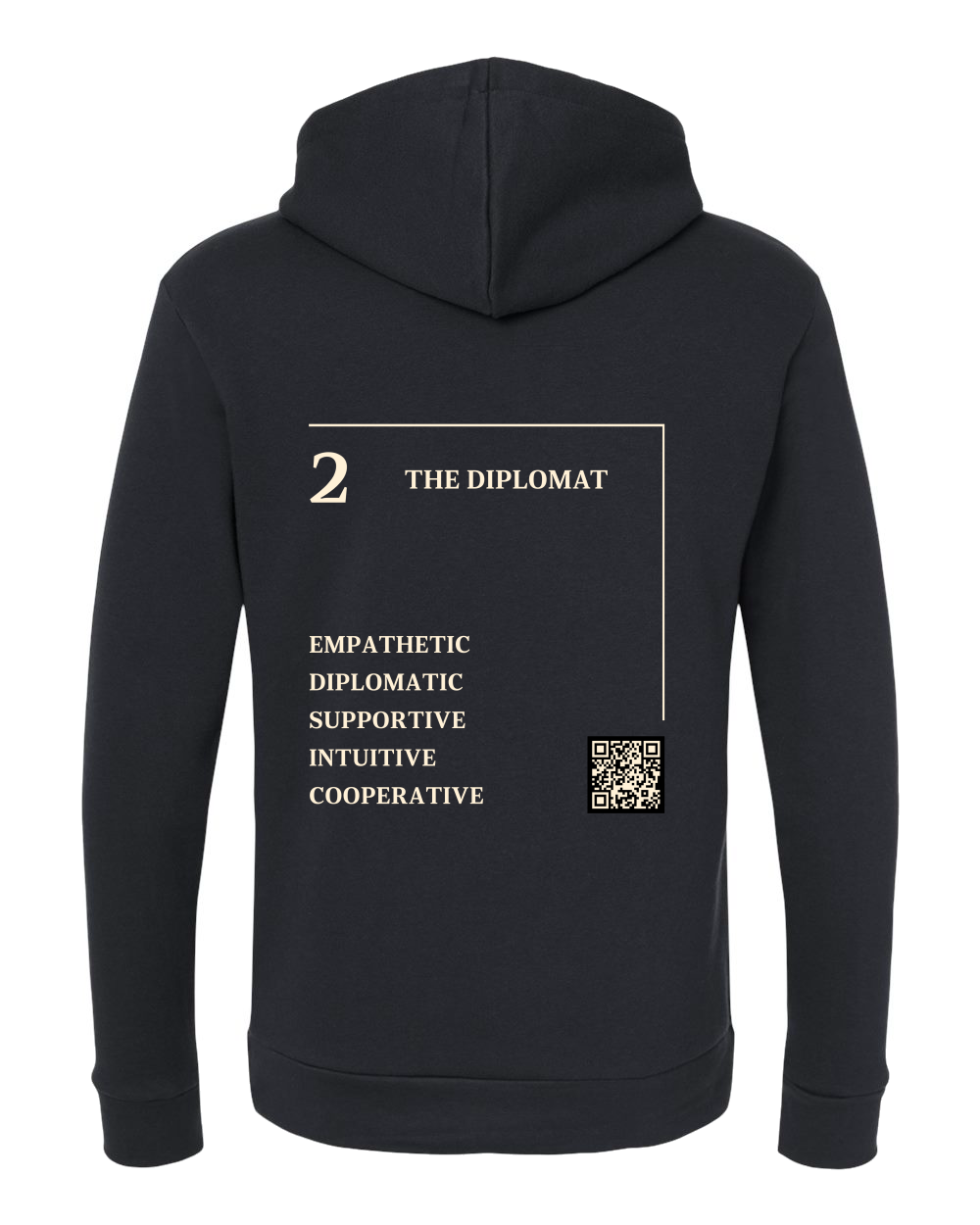 2 – The Diplomat Numerology Hoodie