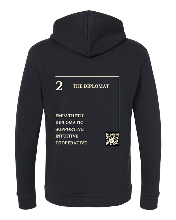 2 – The Diplomat Numerology Hoodie