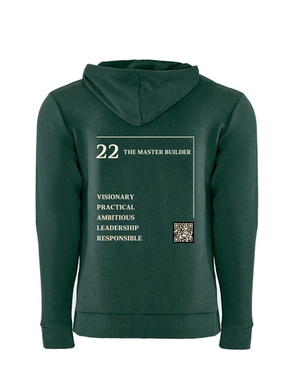 22 – The Master Builder Numerology Hoodie