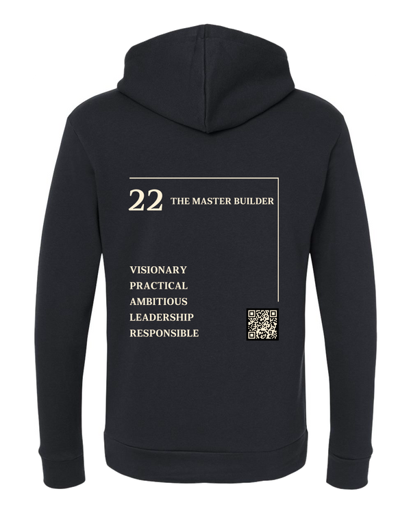 22 – The Master Builder Numerology Hoodie