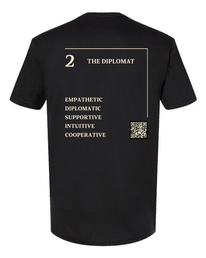 2 – The Diplomat Numerology T-Shirt