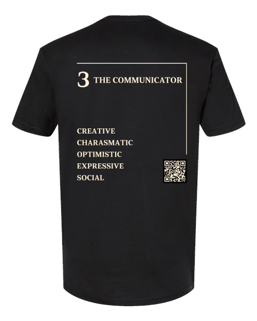 3 – The Communicator Numerology T-Shirt