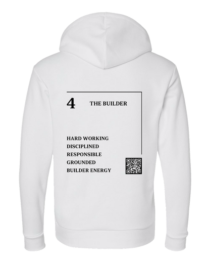 4 – The Builder Numerology Hoodie