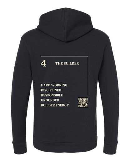 4 – The Builder Numerology Hoodie