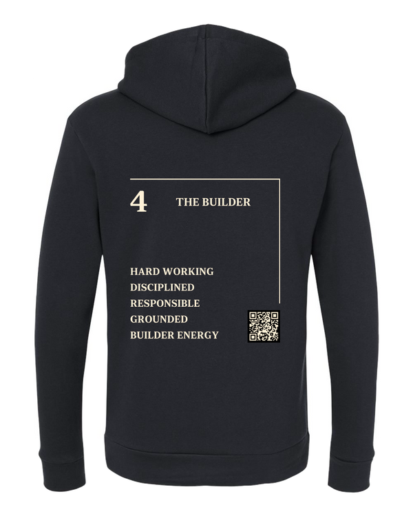 4 – The Builder Numerology Hoodie