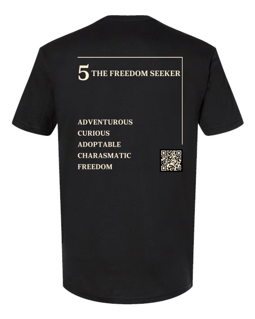 5 – The Freedom Seeker Numerology T-Shirt
