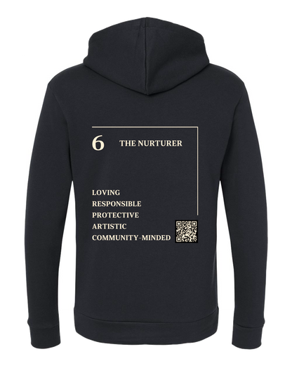 6 – The Nurturer Numerology Hoodie