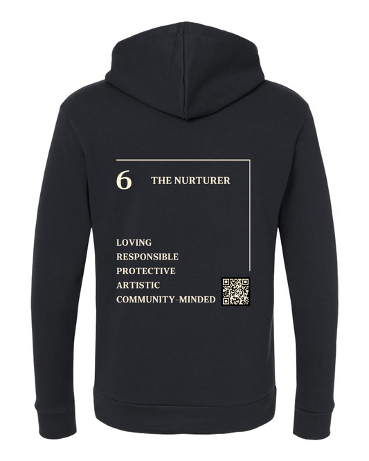 6 – The Nurturer Numerology Hoodie