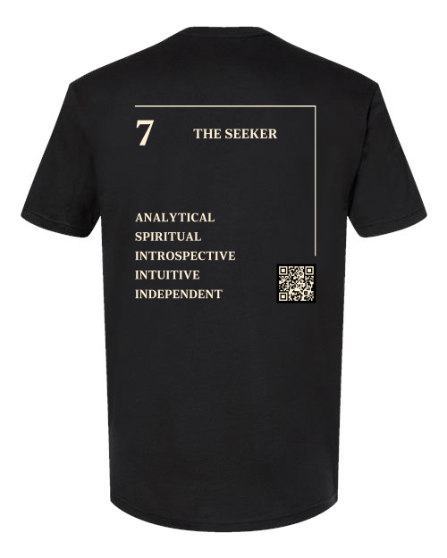 7 – The Seeker Numerology T-Shirt